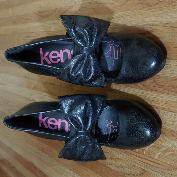 Kensie Mary Jane Bow Heels 7B - Picture 2 of 15